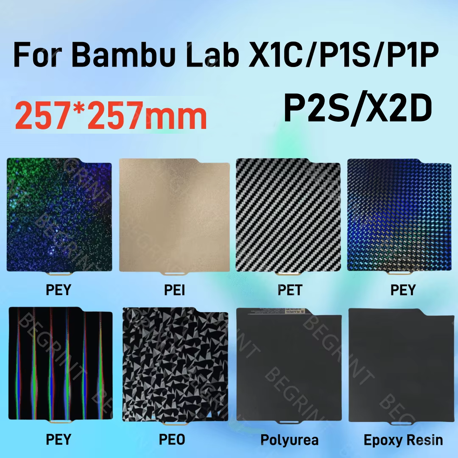 3D Printing Bambu - For Bambu Lab Build Plate X1C