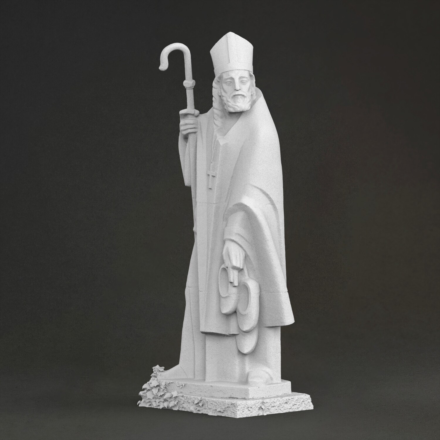 3D Printing Material - “Servatius” sculpture, 3D printed resin material,