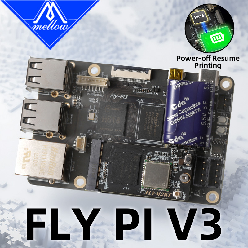 3D Printing Klipper - Mellow Fly Pi V3 Board Fly