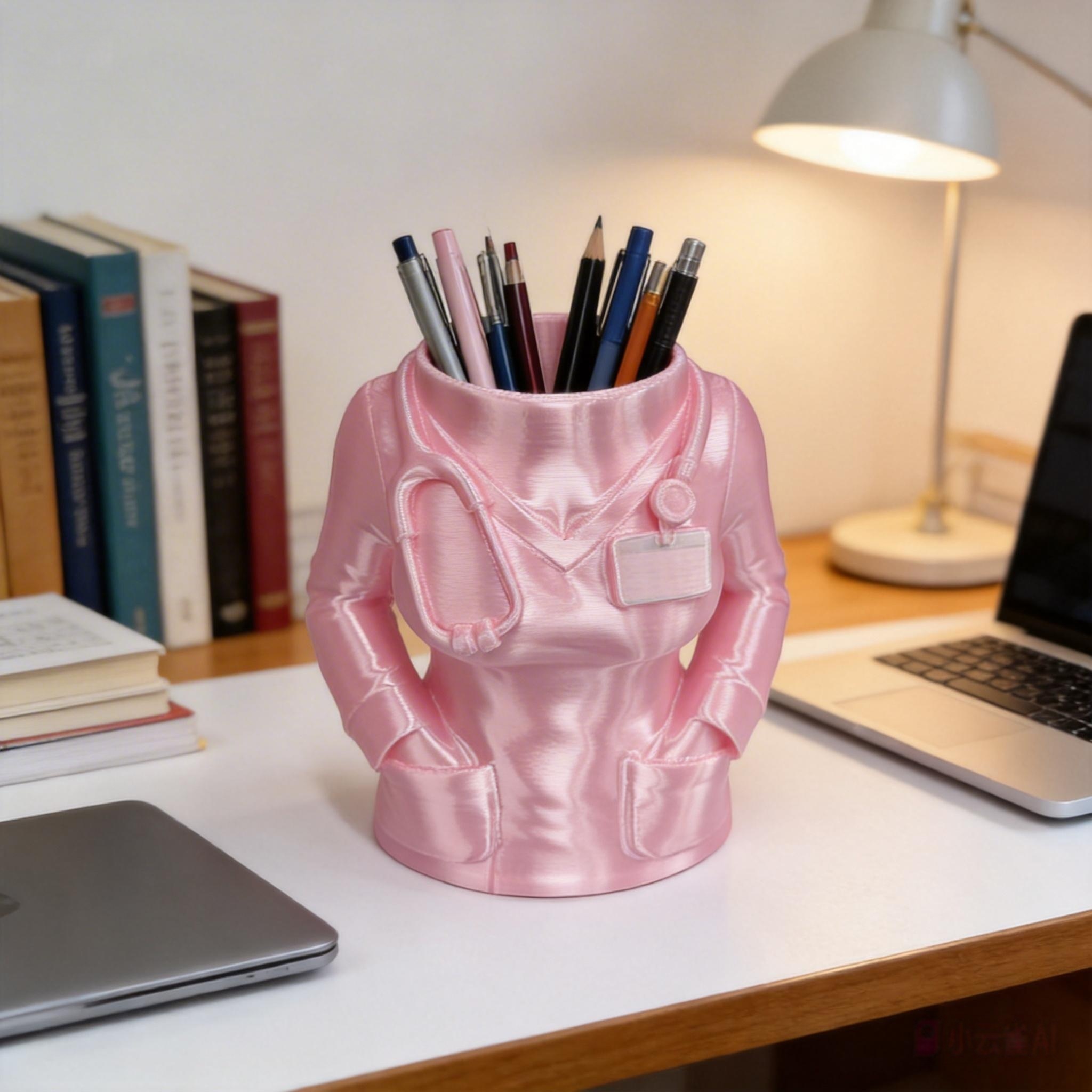 3D Printing For Medical - 3D Printed Nurse Scrubs Pen Holder