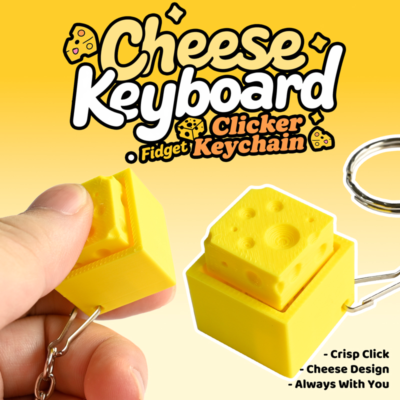 3D Printed Cheesy Key Fidget C - 3D Printing Idea recensione e prezzo