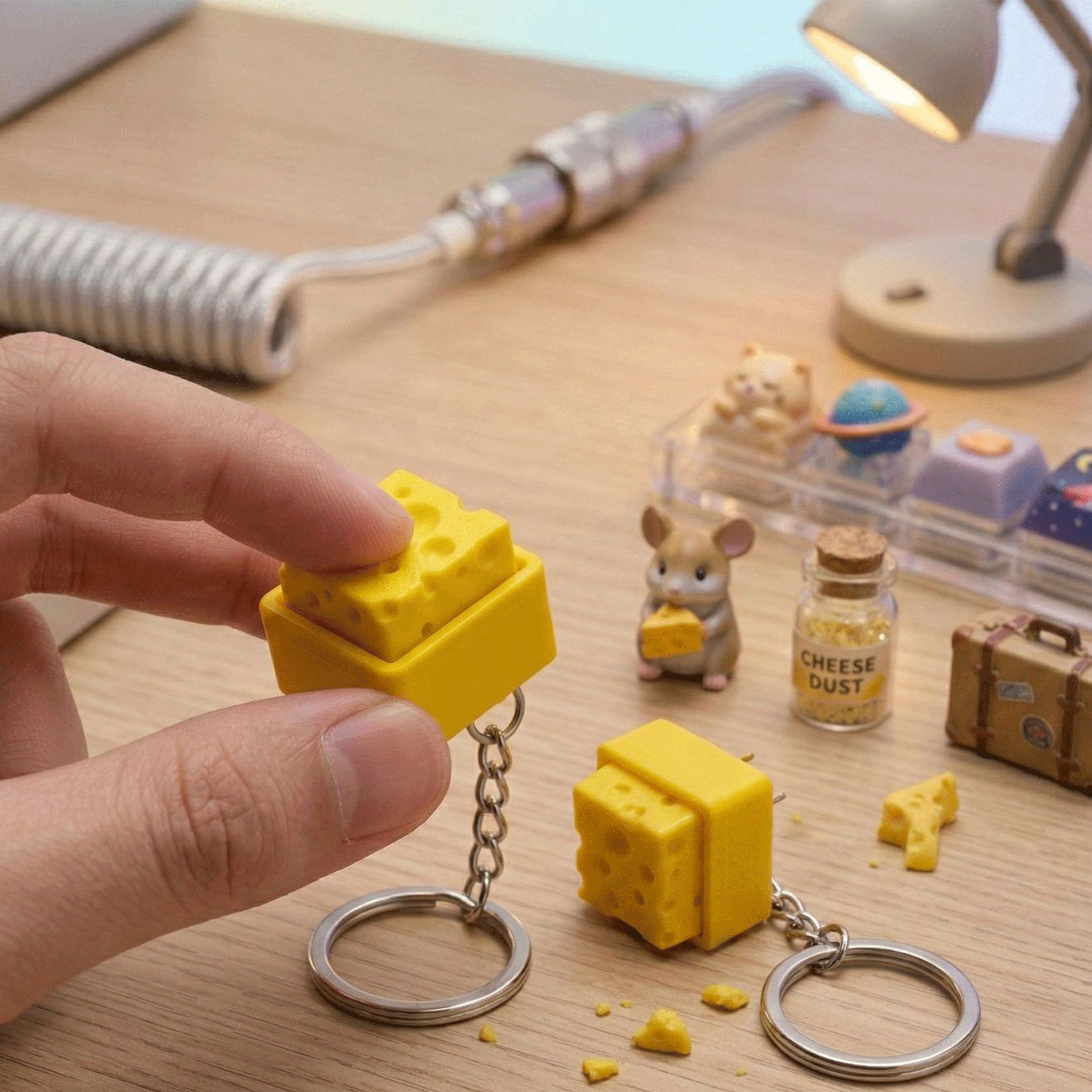 3D Printed Cheesy Key Fidget C - 3D Printing Idea recensione e prezzo