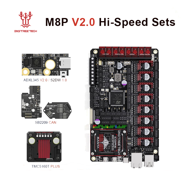 BTT SB2209 Manta M8P V2.0 Cont - 3D Printing Klipper recensione e prezzo