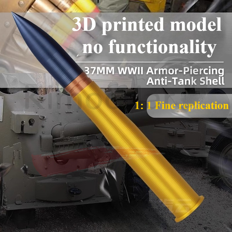 3D Printing World War II 37mm  - 3D Printing Industrial recensione e prezzo