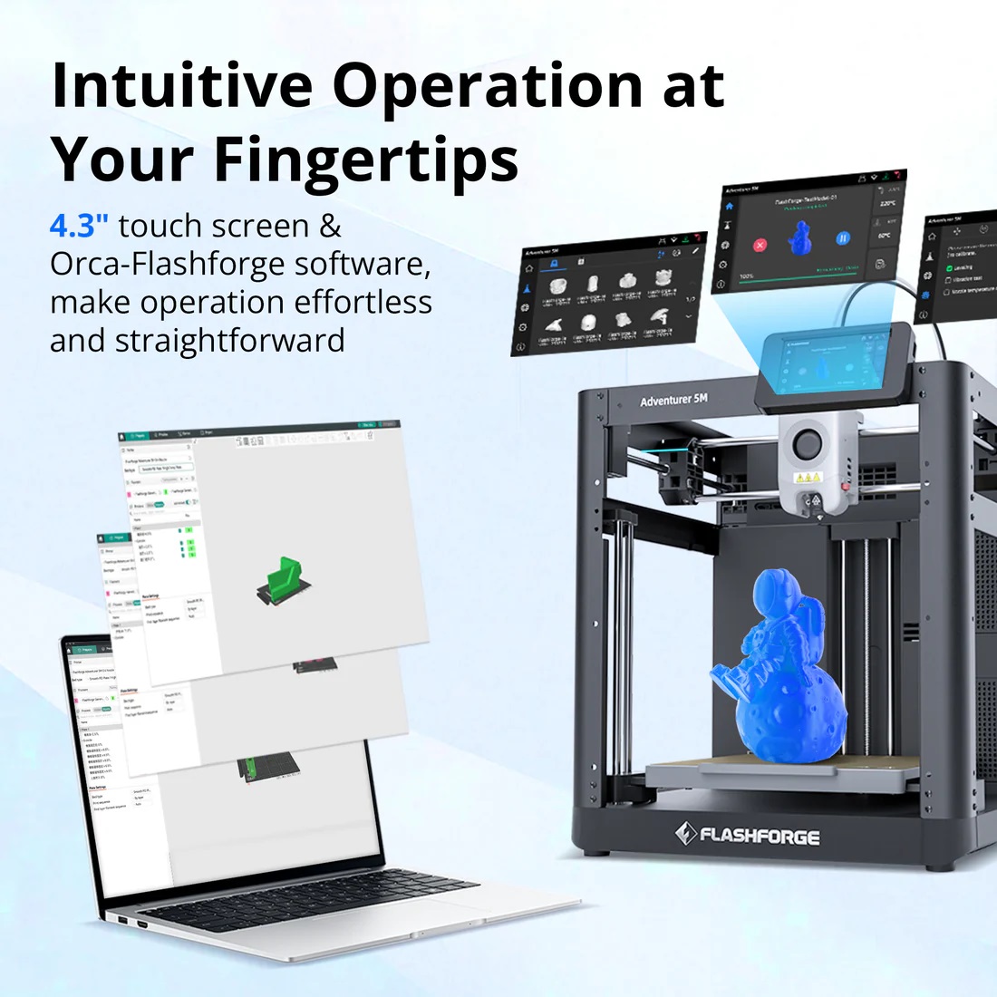 Flashforge Adventurer 5M FDM 3 - 3D Printing File Stl recensione e prezzo