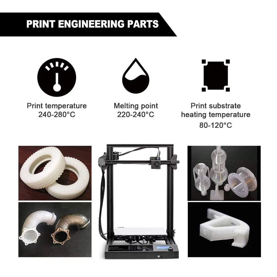 PA Nylon 3D Printer Filament 1 - 3D Printing Nylon Filament recensione e prezzo