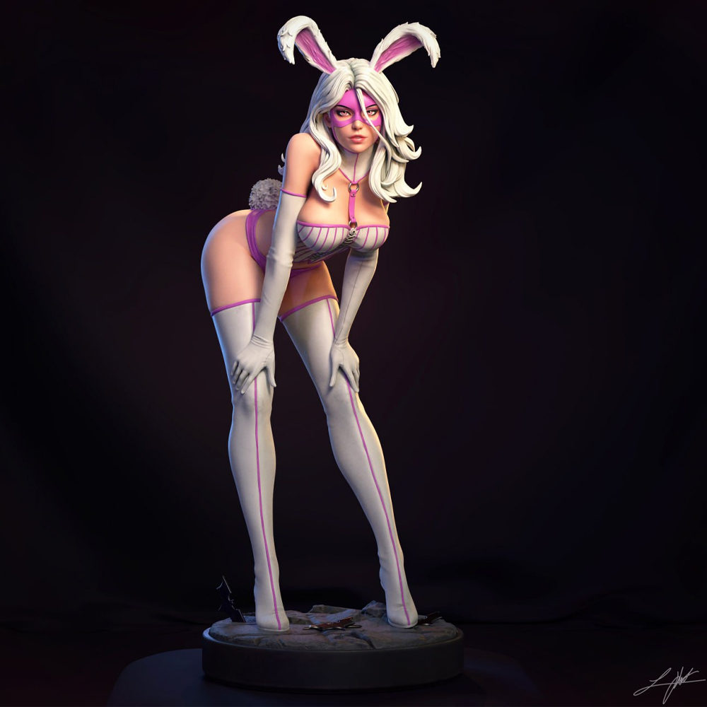 1:24 Belle White Rabbit Sexy G - 3D Printing Rabbit recensione e prezzo