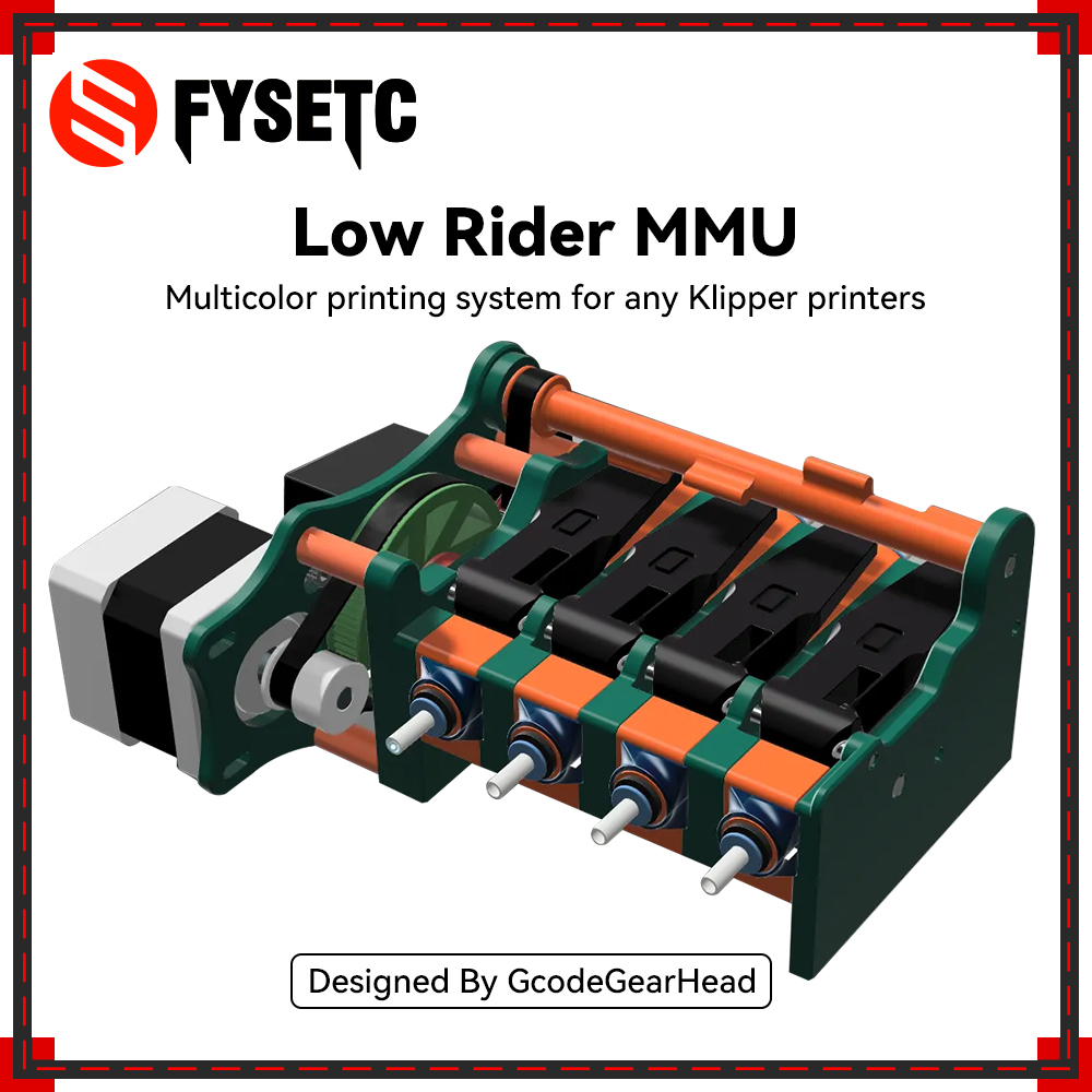 NEW Low Rider MMU Multicolor P - 3D Printing Klipper recensione e prezzo