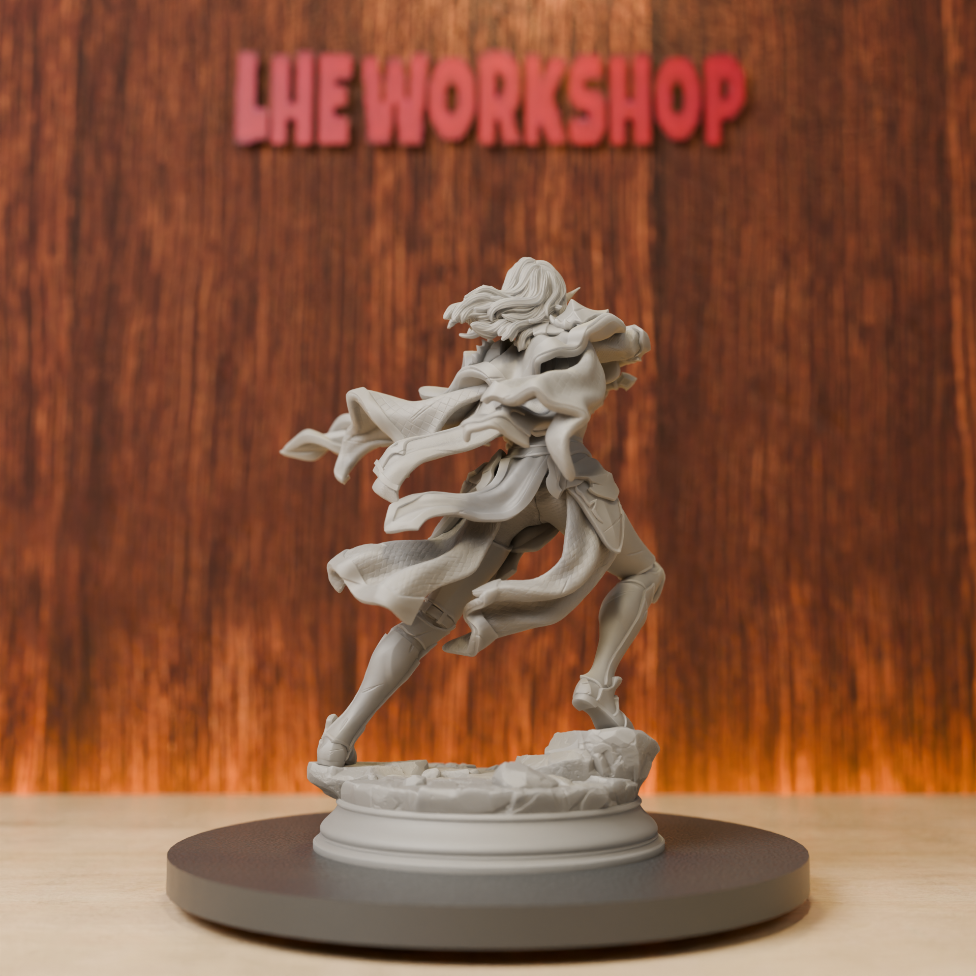 Female Elf Eldritch Knight Min - 3D Printing Apps recensione e prezzo