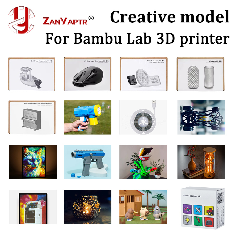 For Bambu Lab DIY Creative Mod - 3D Printing Bambu recensione e prezzo