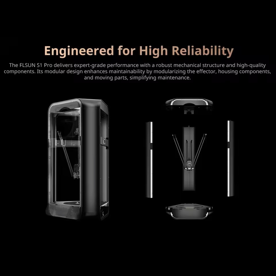FLSUN S1 Pro 3D Printer Moving - 3D Printing Klipper recensione e prezzo