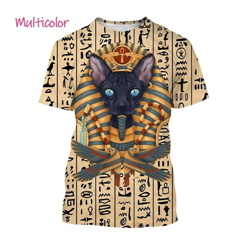 Summer New Pharaoh 3D Print T- - 3D Printing Industrial recensione e prezzo