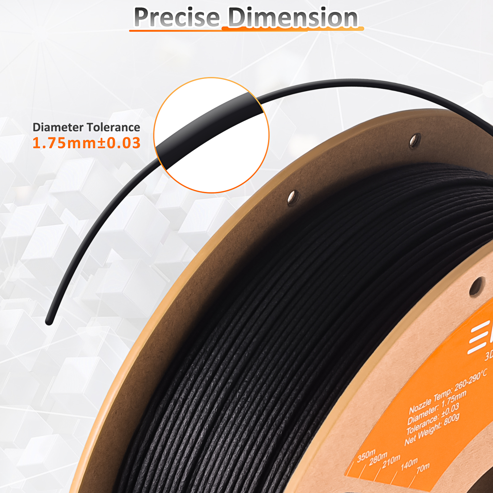 ERYONE 800G Nylon Carbon Fiber - 3D Printing Nylon Filament recensione e prezzo