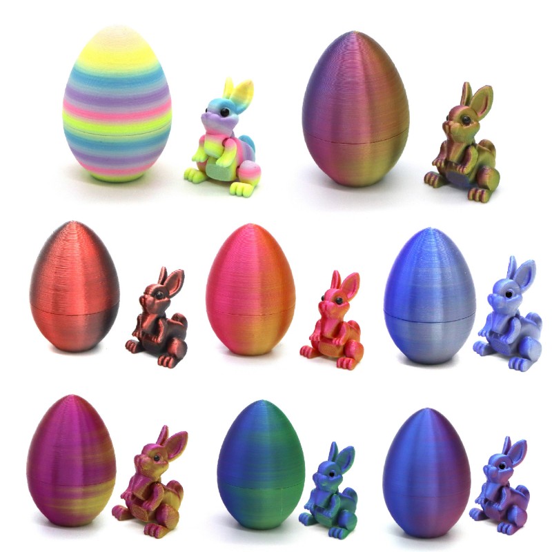 Easter Bunny Ornament 3D Print - 3D Printing Rabbit recensione e prezzo