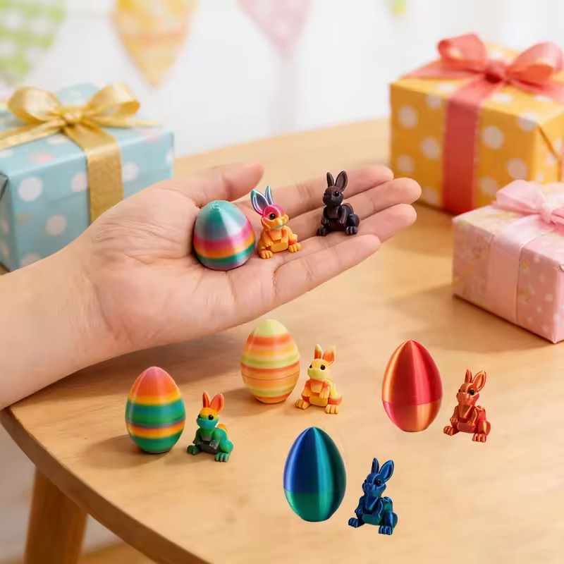 Easter Bunny Ornament 3D Print - 3D Printing Rabbit recensione e prezzo
