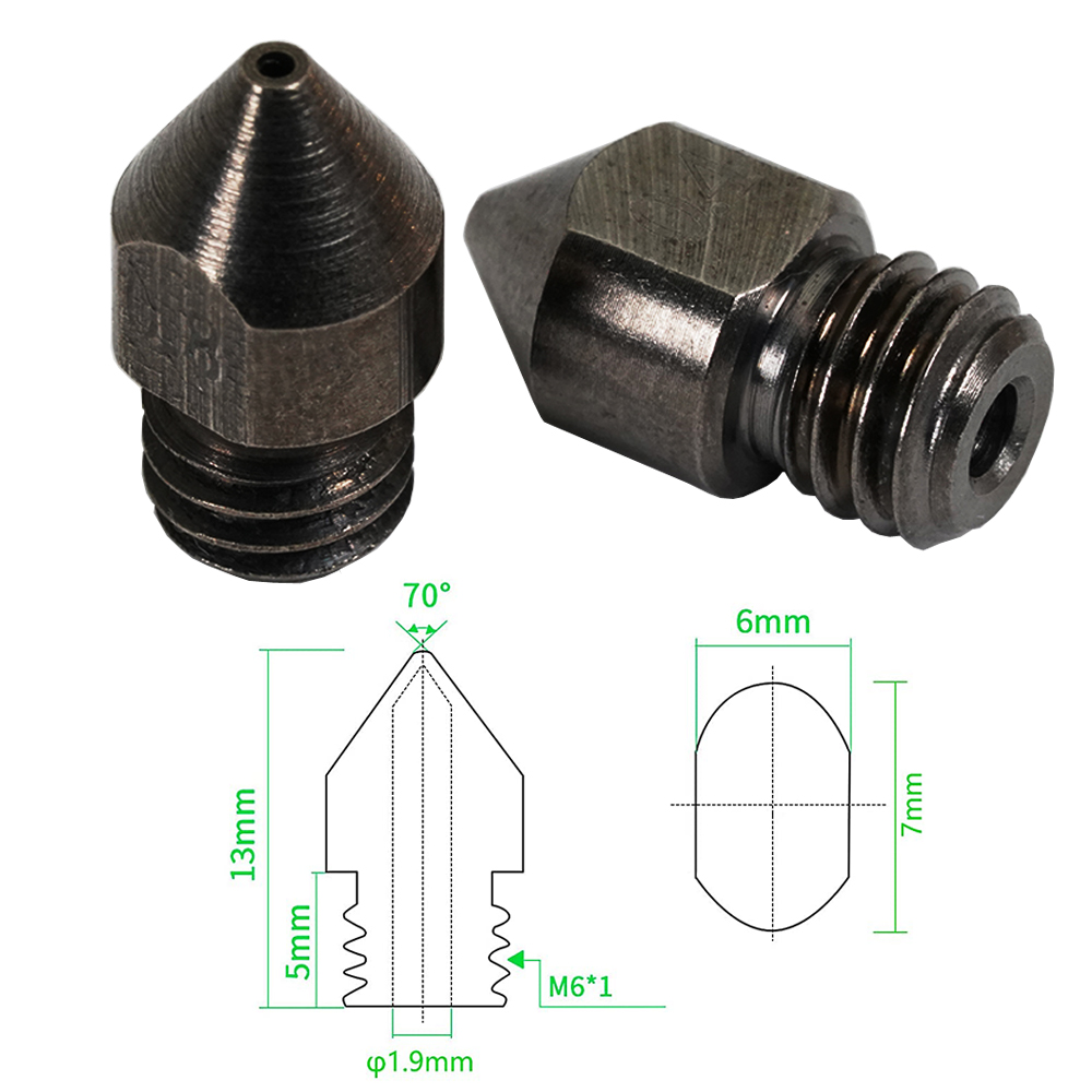 1.75mm MK8 3D Printer Hardened - 3D Printing Industrial recensione e prezzo