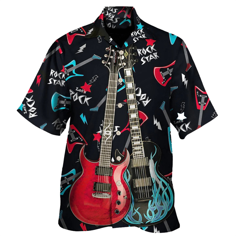 Guitar Music Graphic Hawaiian  - 3D Printing Guitar recensione e prezzo