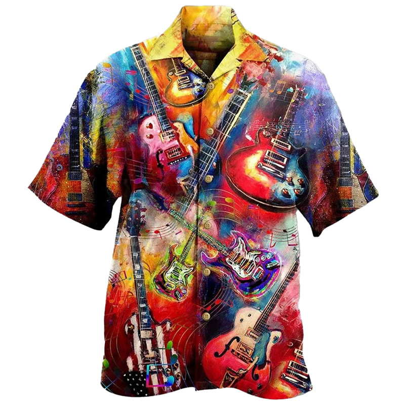 Guitar Music Graphic Hawaiian  - 3D Printing Guitar recensione e prezzo
