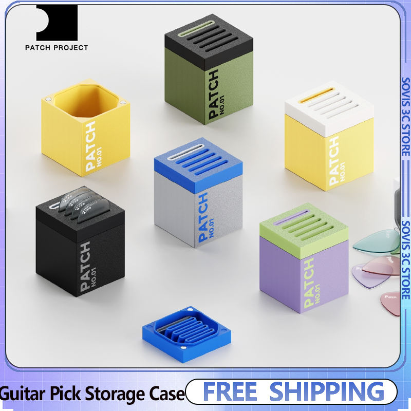 Guitar Pick Storage Case 3D Pr - 3D Printing Guitar recensione e prezzo