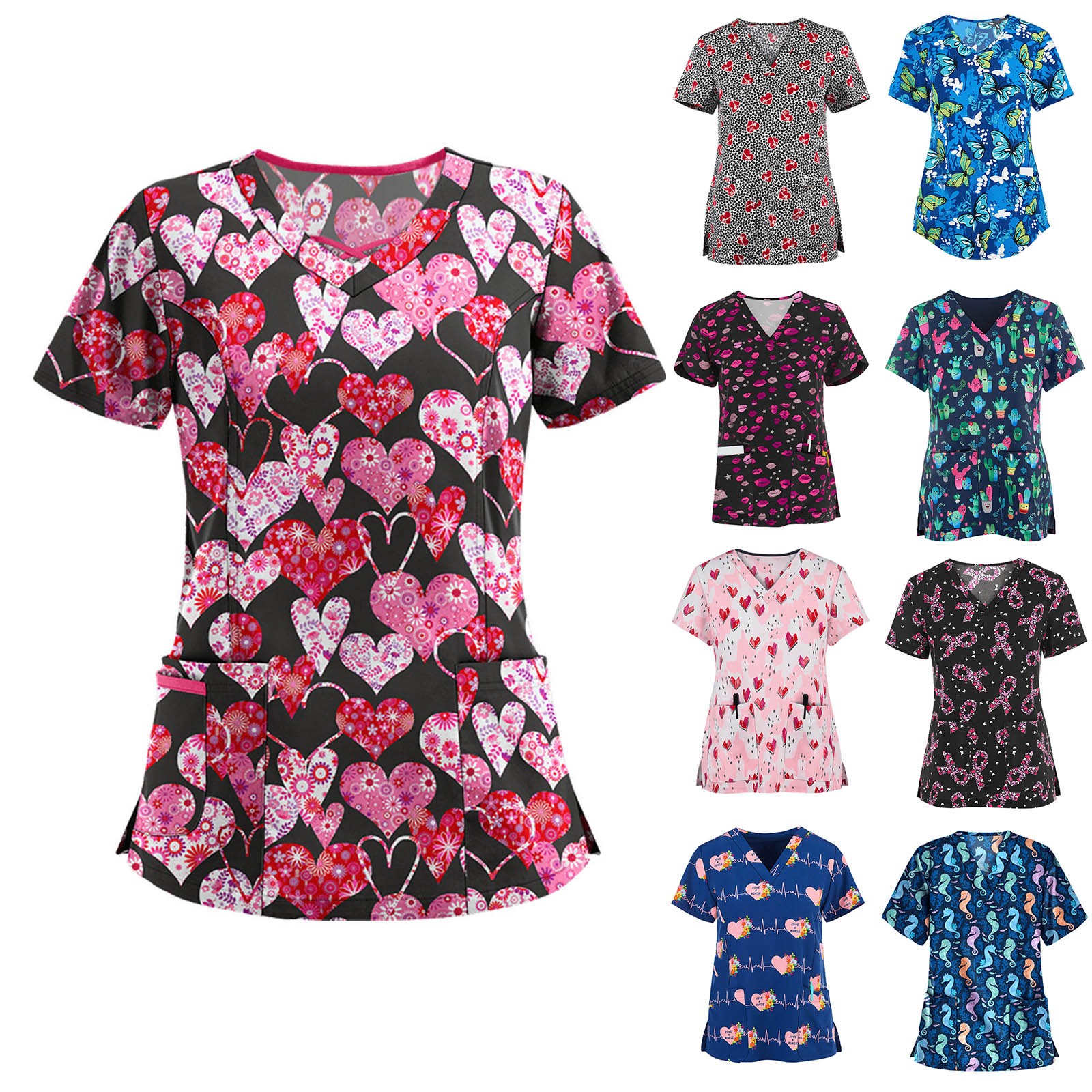 Women Nurse Uniform Butterfly  - 3D Printing For Medical recensione e prezzo
