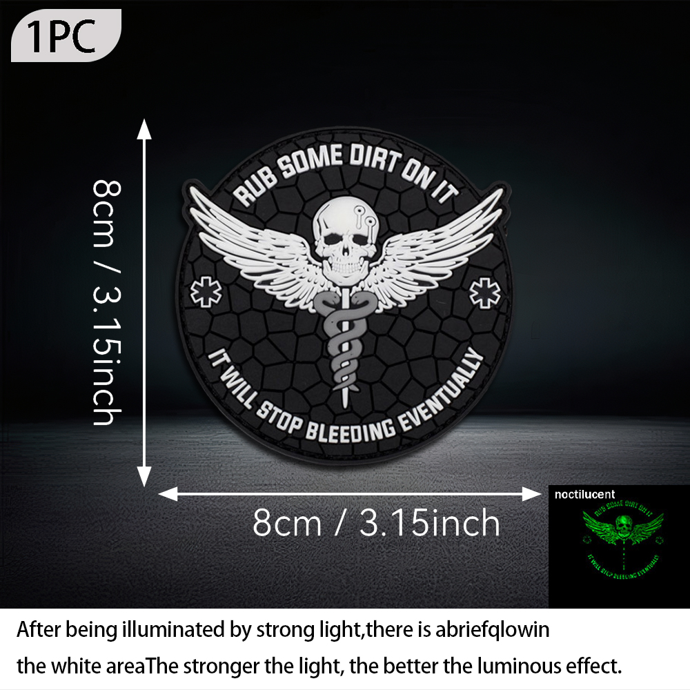 Round Combat Medic Skull PVC P - 3D Printing For Medical recensione e prezzo