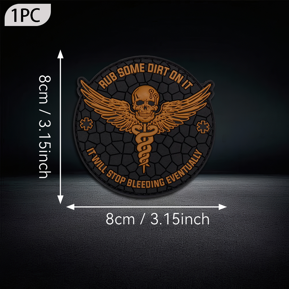 Round Combat Medic Skull PVC P - 3D Printing For Medical recensione e prezzo