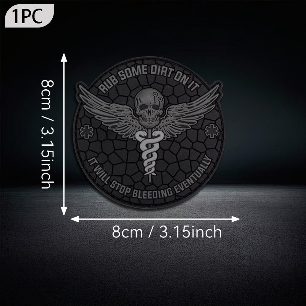 Round Combat Medic Skull PVC P - 3D Printing For Medical recensione e prezzo