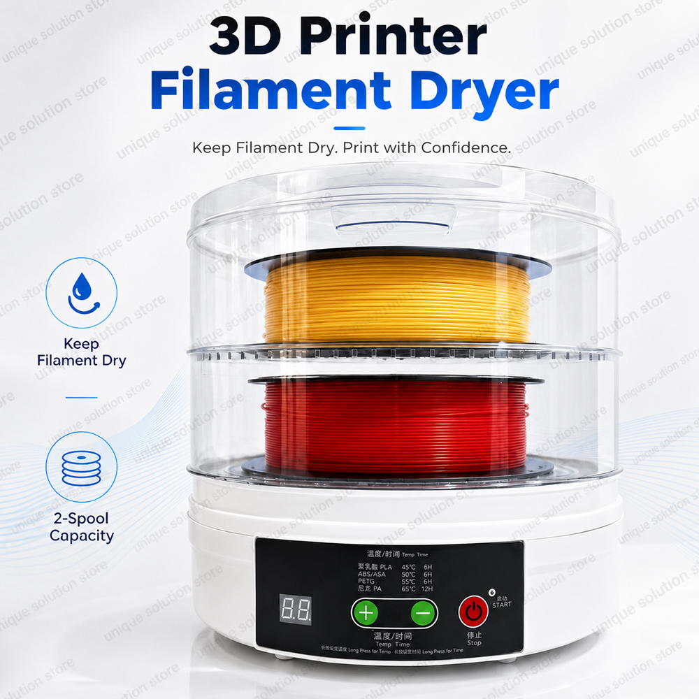 3D Printer Filament Dryer Box  - 3D Printing Nylon Filament recensione e prezzo