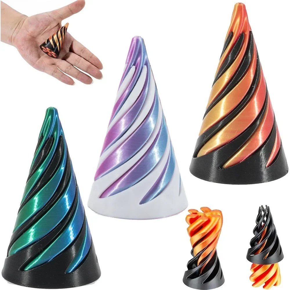 3D Printed Spiral Cone Toy Imp - 3D Printing Idea recensione e prezzo