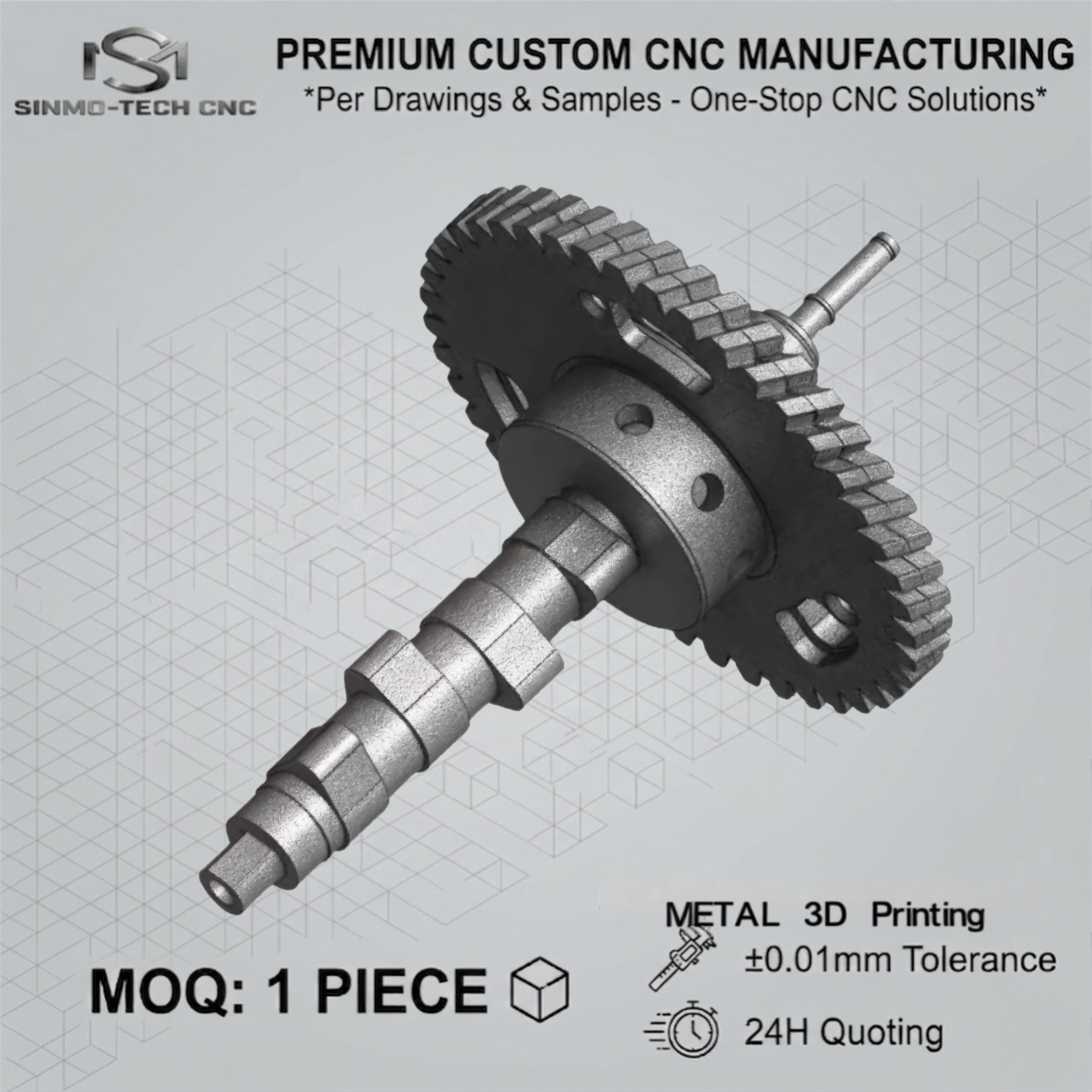 Custom Inconel Cobalt Chrome M - 3D Printing Industrial recensione e prezzo