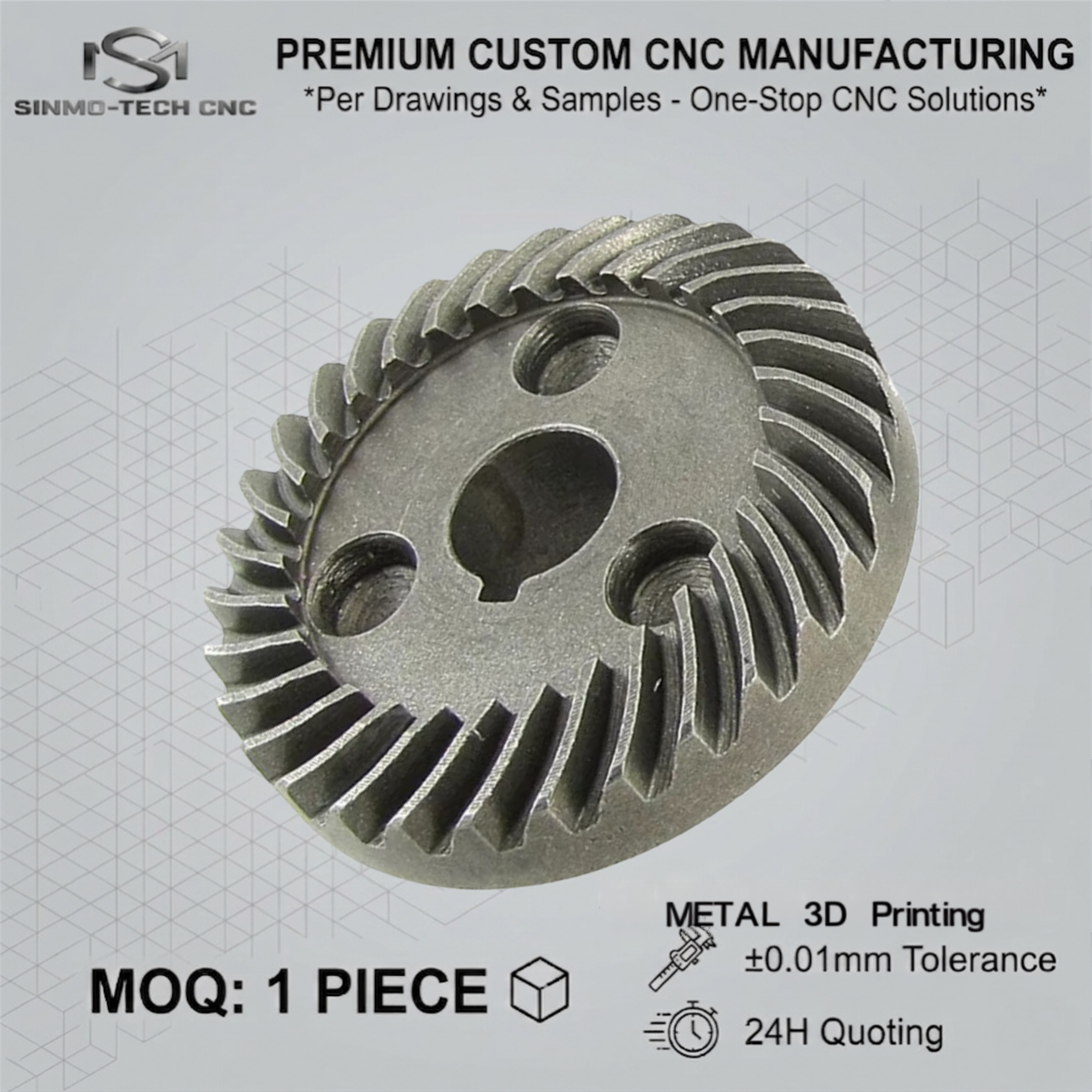 Custom Inconel Cobalt Chrome M - 3D Printing Industrial recensione e prezzo