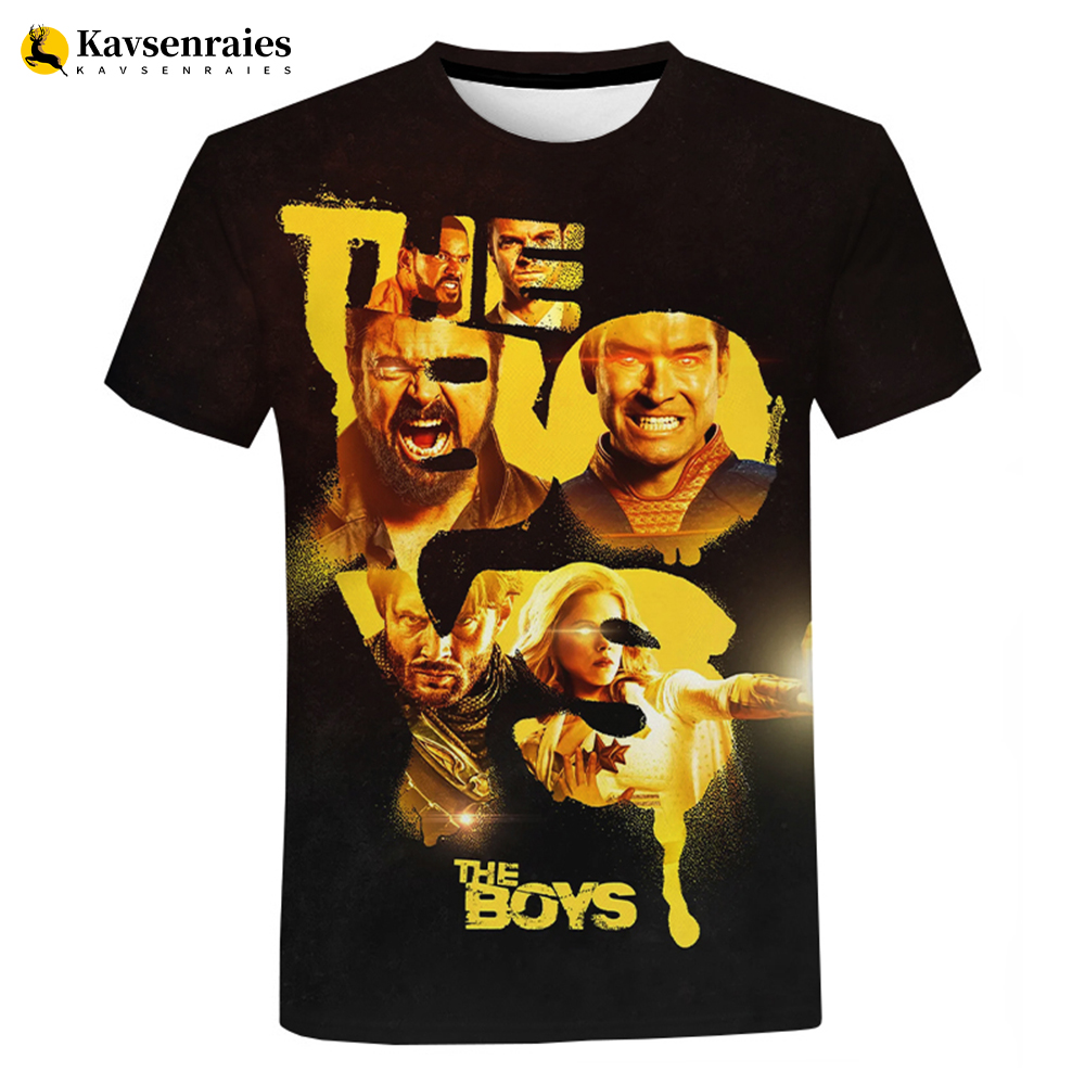 TV Series The Boys 3D T Shirt  - 3D Printing Industrial recensione e prezzo