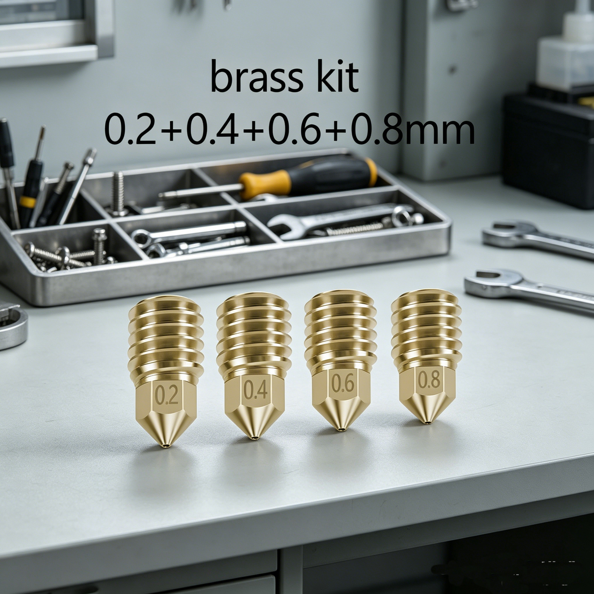 3D Printer Nozzle 0.2mm 0.4mm  - 3D Printing X1 Carbon recensione e prezzo