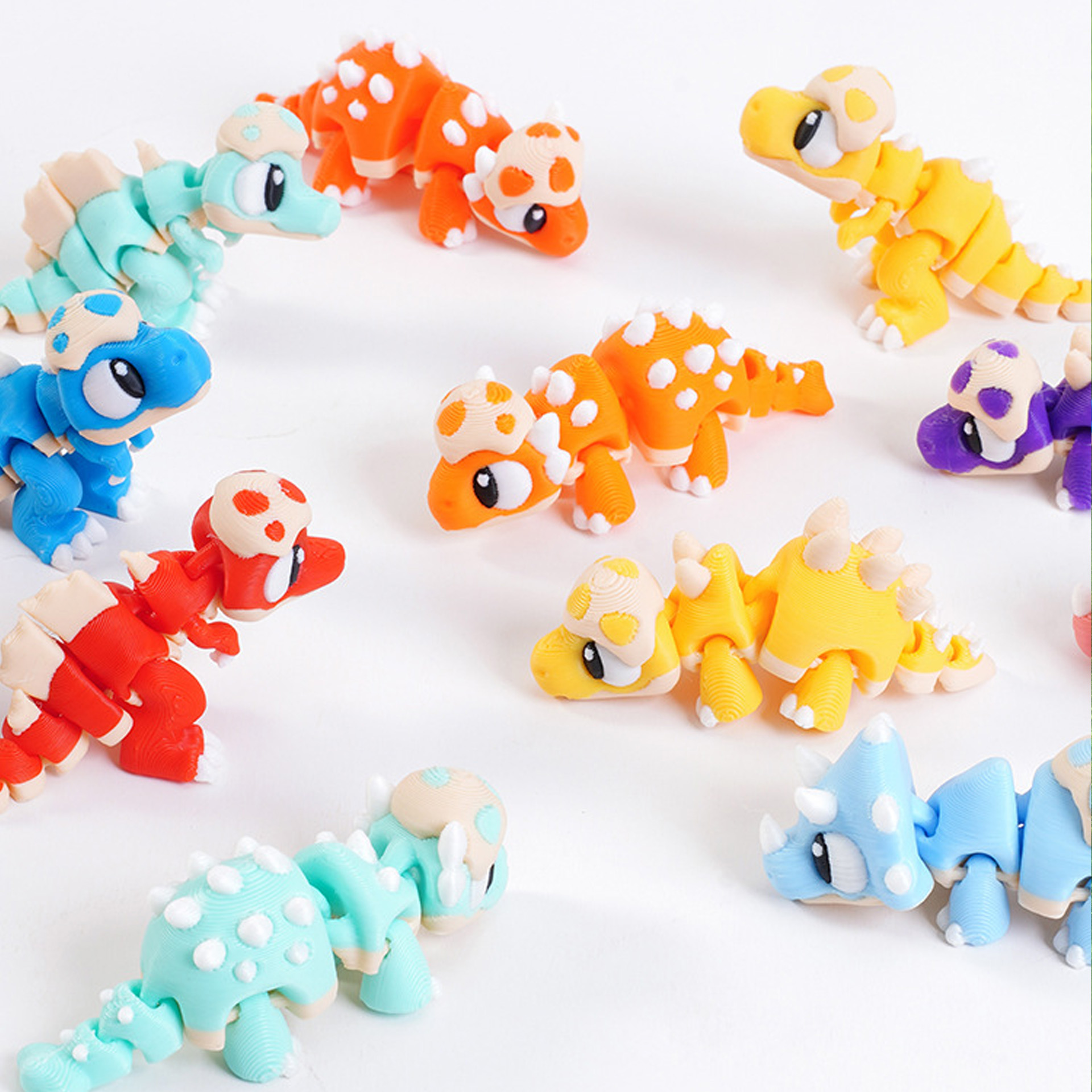 Set 3D Printed Mini Dinosaur T - 3D Printing Idea recensione e prezzo