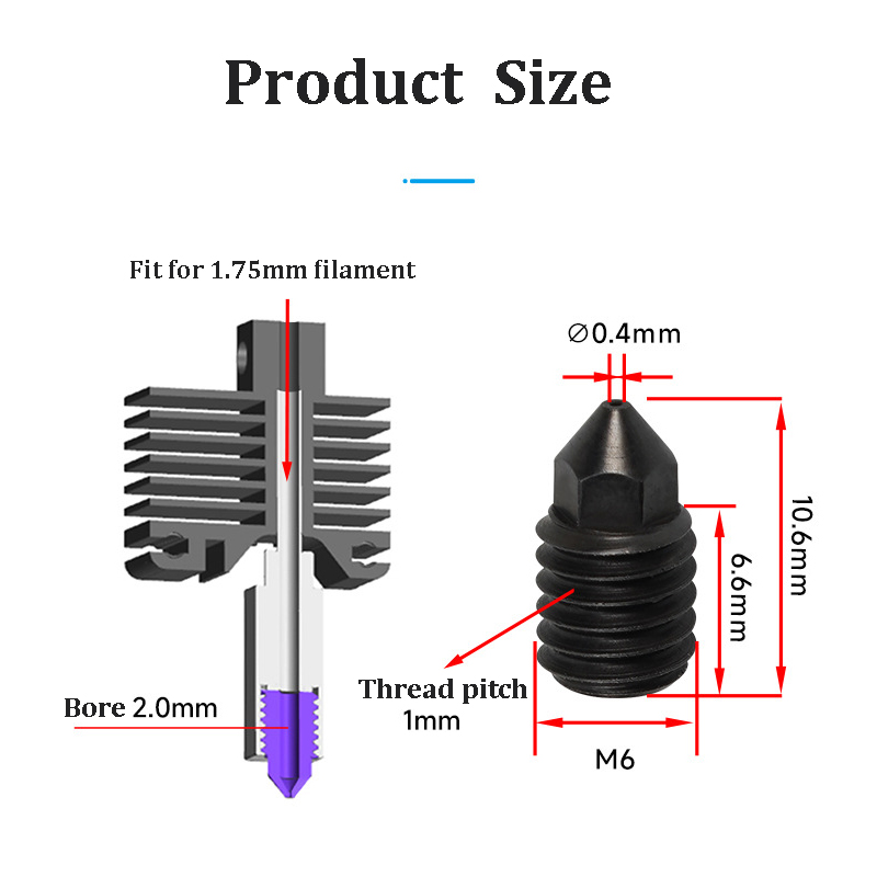 3D Printer Hotend Kit For Bamb - 3D Printing X1 Carbon recensione e prezzo
