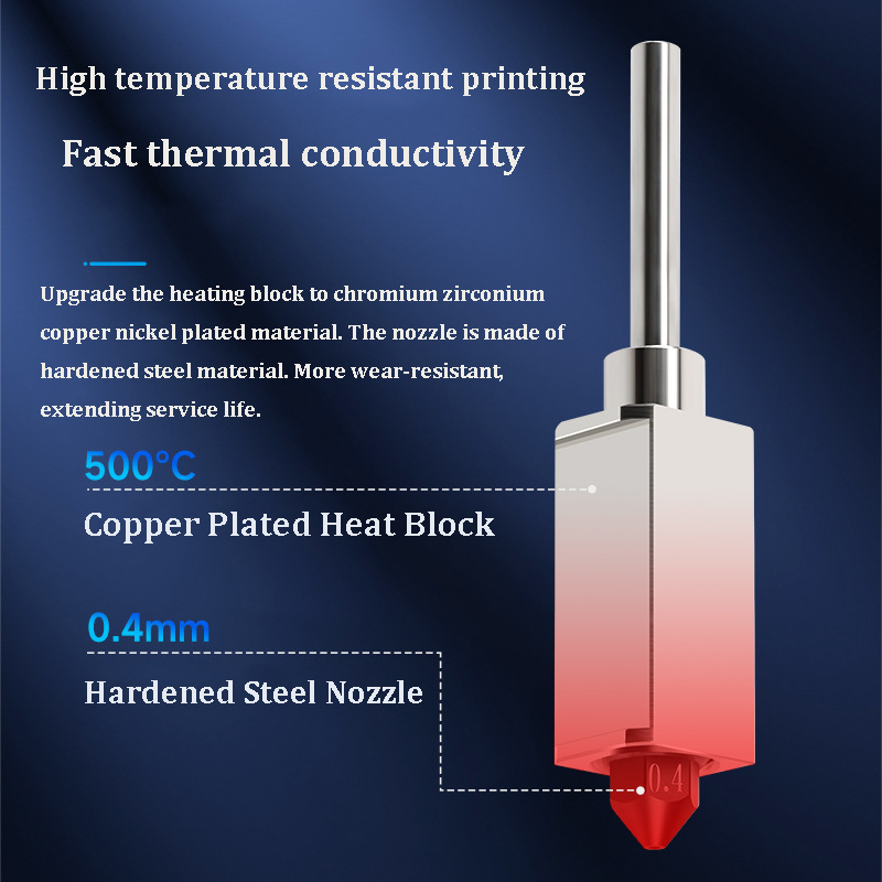 3D Printer Hotend Kit For Bamb - 3D Printing X1 Carbon recensione e prezzo