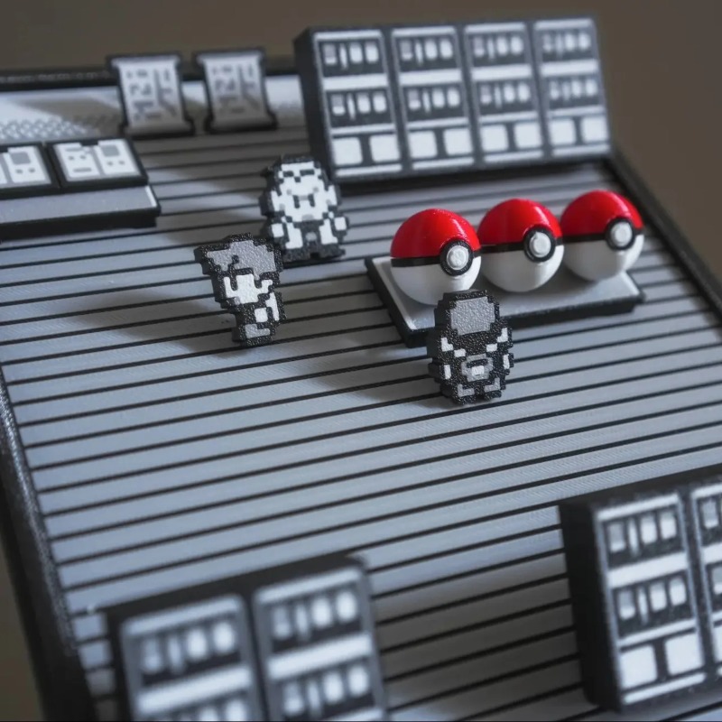 Pokemon Gold Silver Scene Figu - 3D Printing Apps recensione e prezzo