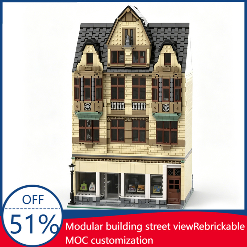 4418 Pcs Modular Town House Pr - 3D Printing Abs recensione e prezzo