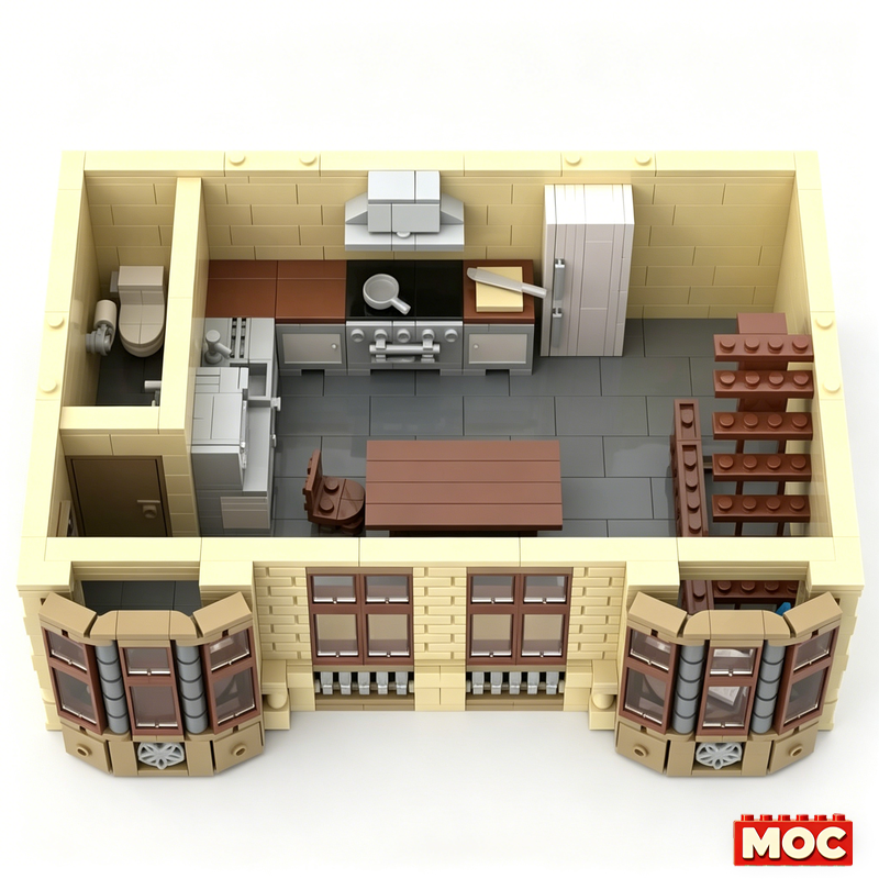 4418 Pcs Modular Town House Pr - 3D Printing Abs recensione e prezzo