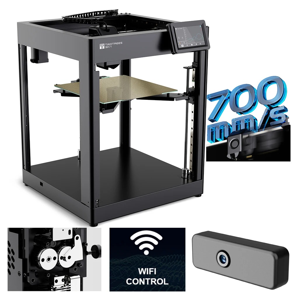 Twotrees SK1 High Speed 3D Pri - 3D Printing Klipper recensione e prezzo