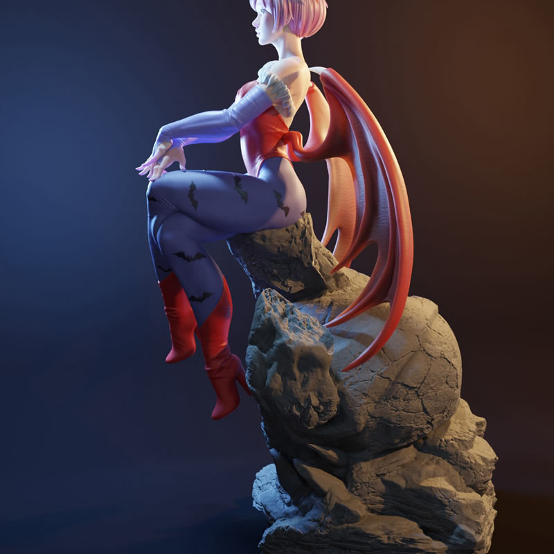 Game Character LILITH Morrigan - 3D Printing Abs recensione e prezzo