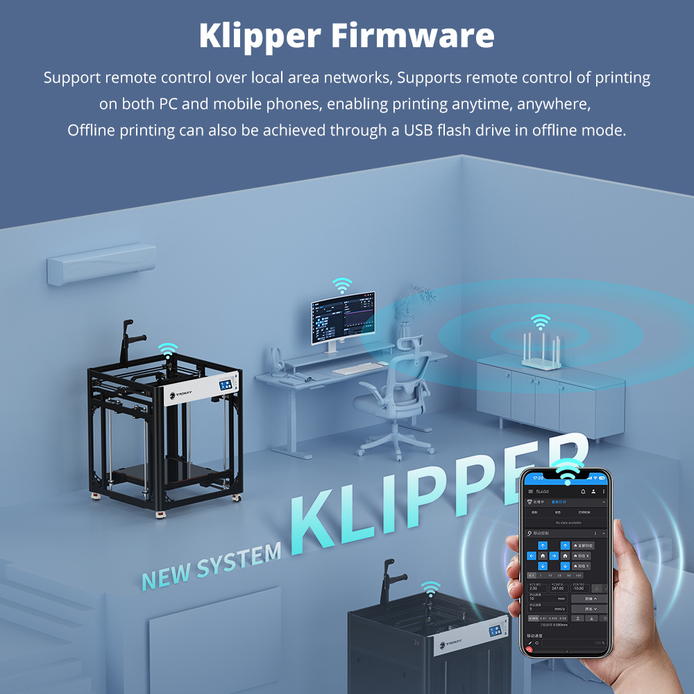 TRONXY VEHO 500 Pro 3D Printer - 3D Printing Klipper recensione e prezzo