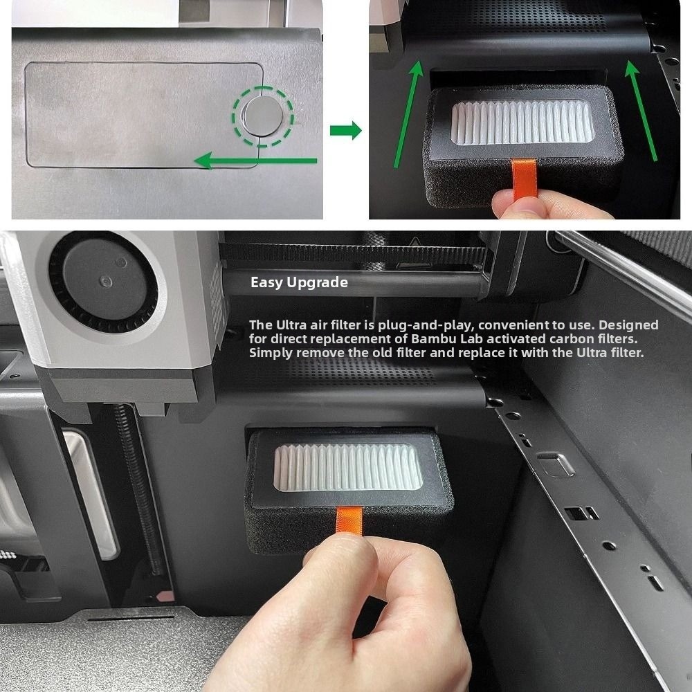 Replacement HEPA 13 + Activate - 3D Printing X1 Carbon recensione e prezzo