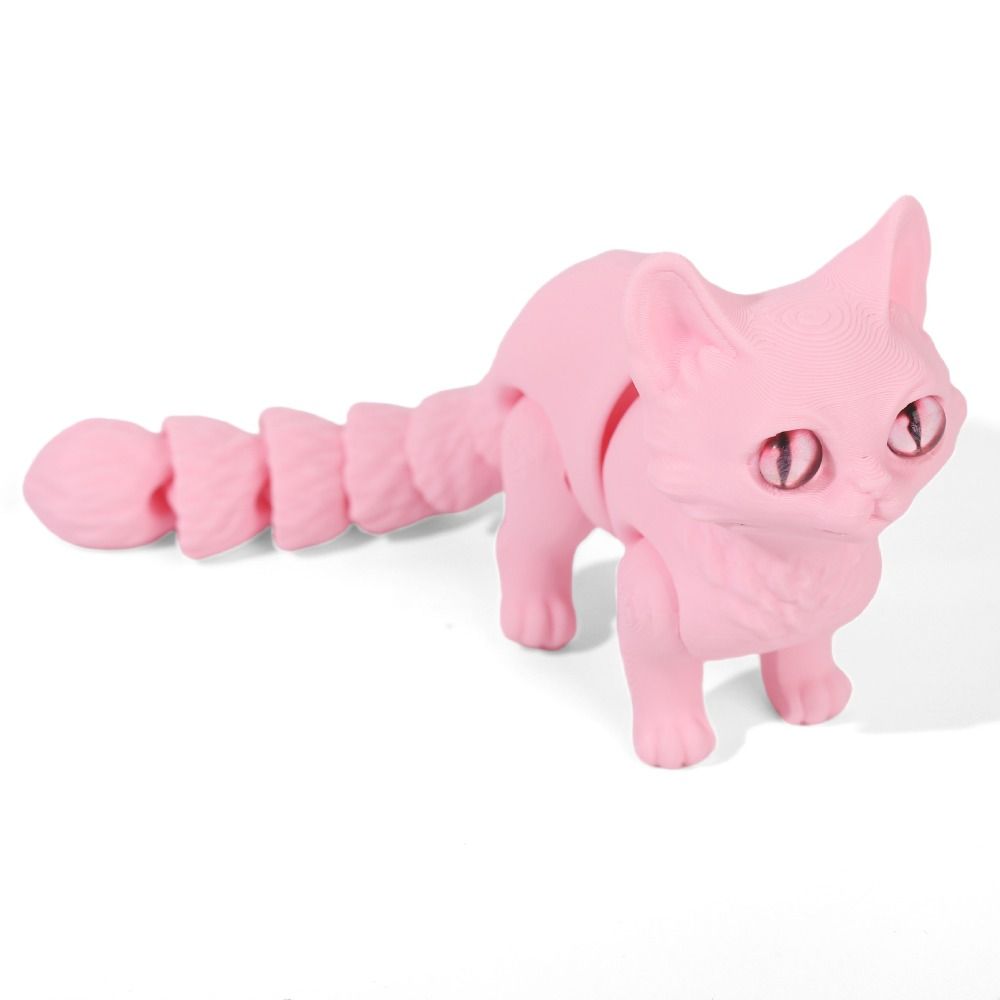 Big Eyes 3D Printed Cat Model  - 3D Printing Material recensione e prezzo