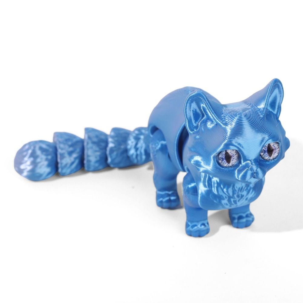 Big Eyes 3D Printed Cat Model  - 3D Printing Material recensione e prezzo