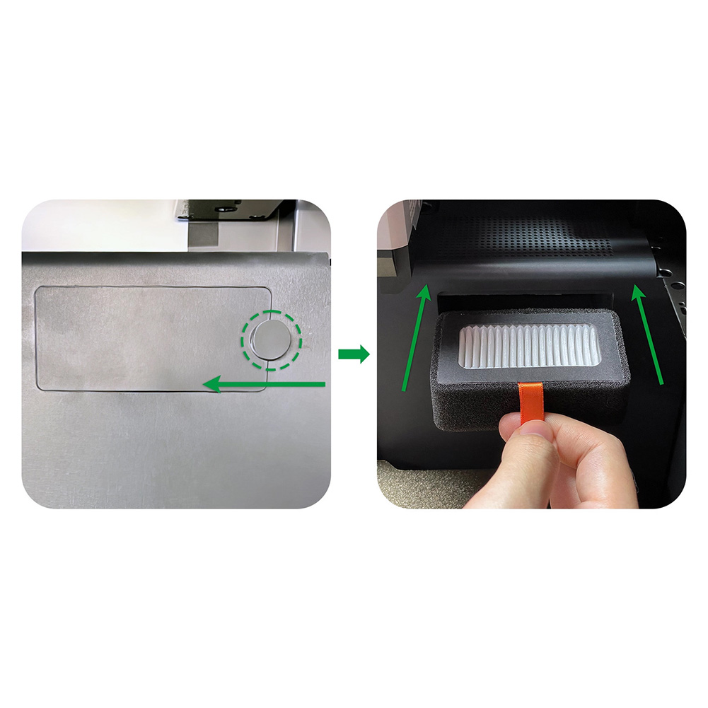 2PCS Dual Stage Carbon Air Fil - 3D Printing X1 Carbon recensione e prezzo