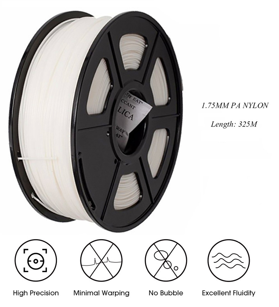 PLA Nylon 3D Printer Filament  - 3D Printing Nylon Filament recensione e prezzo