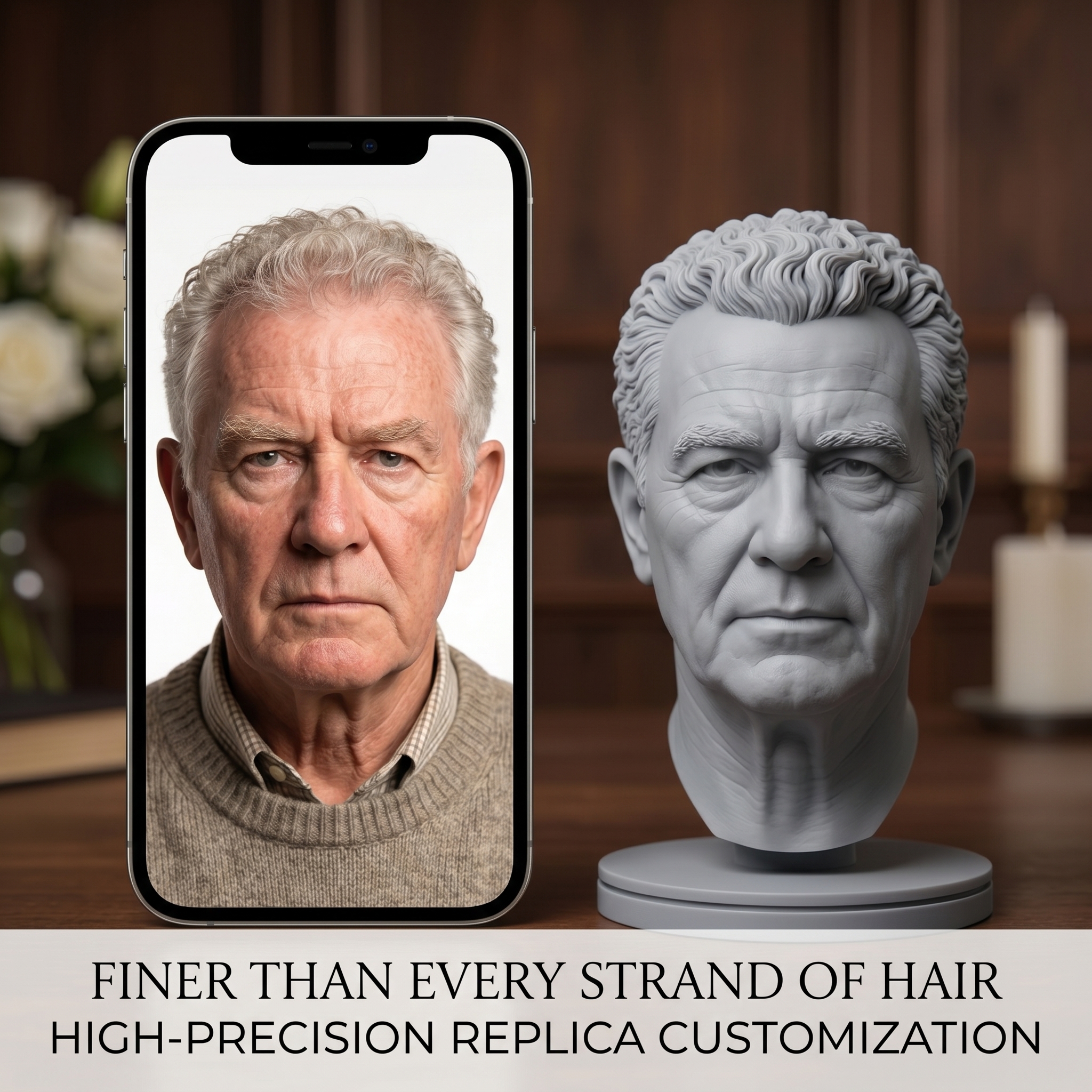 Custom 3D Bust Figurine, Perso - 3D Printing Apps recensione e prezzo