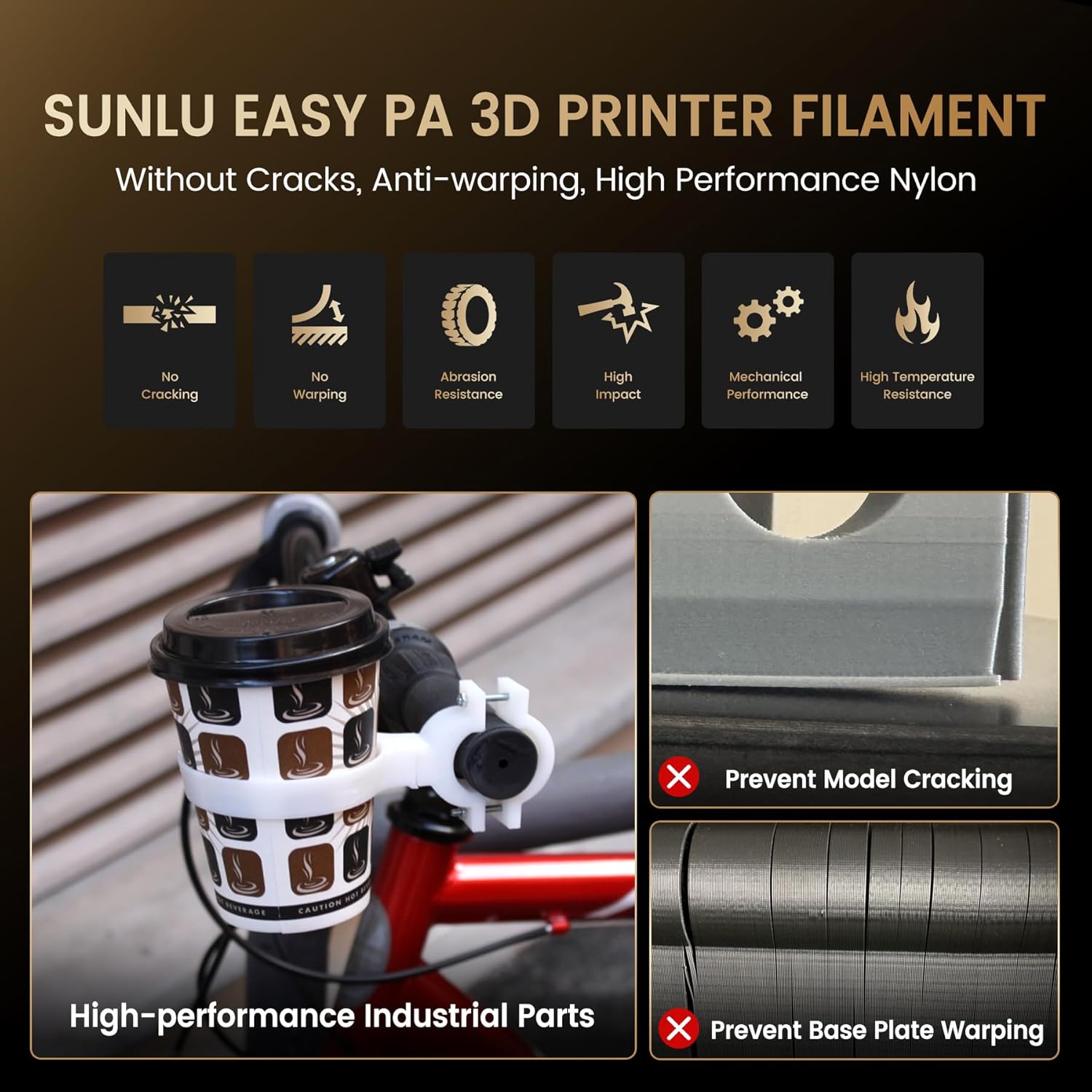 SUNLU 1KG Easy-to-Print Nylon  - 3D Printing Nylon Filament recensione e prezzo