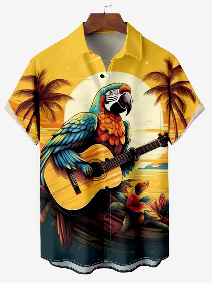 Attractive Parrot Men's Guitar - 3D Printing Guitar recensione e prezzo